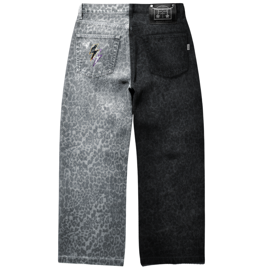 Faithful Flashstep: Unshaken Steps In God's Sovereignty Leopard Denim (PREORDER)