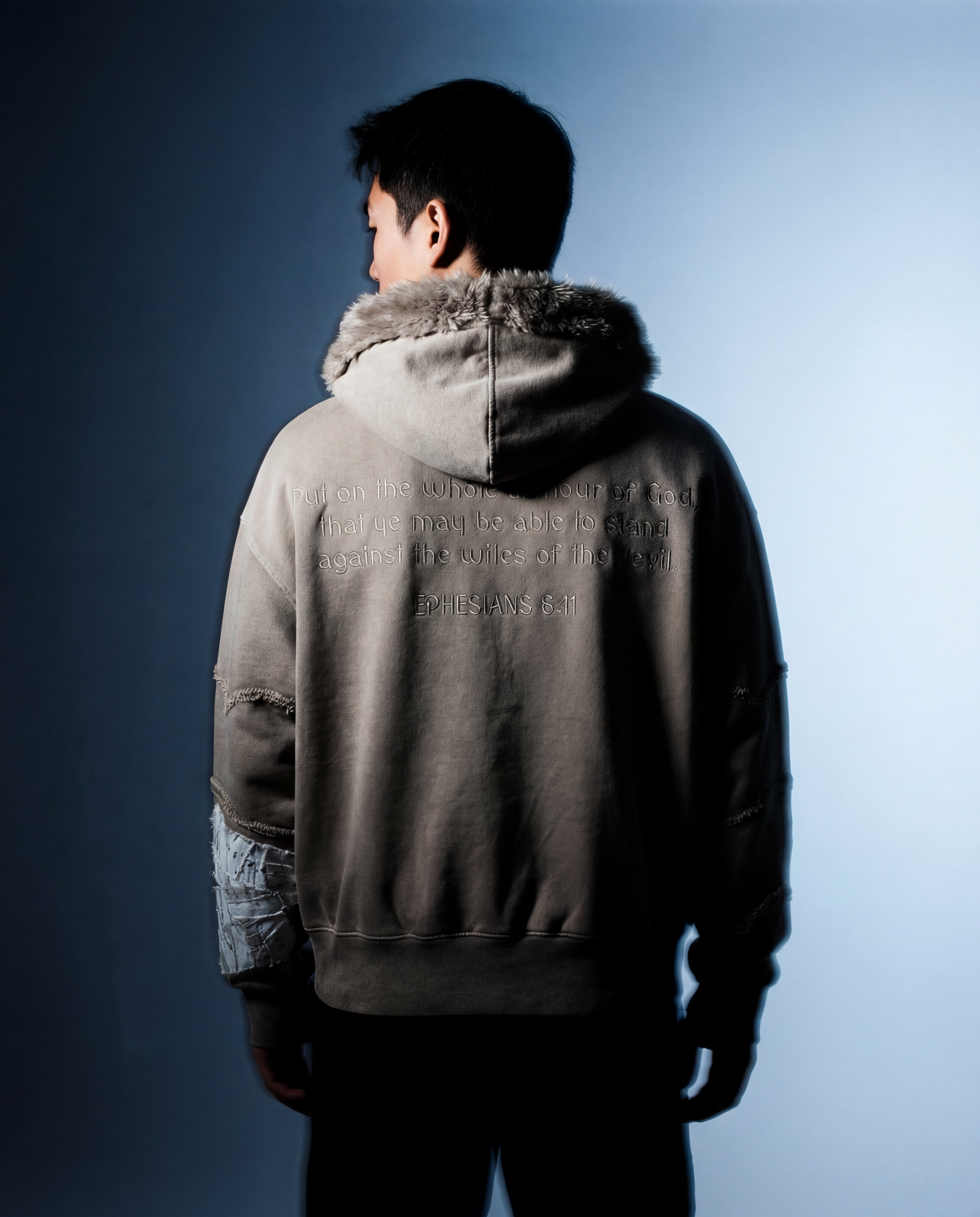 Berserker's Guard: Whole Armor Of God Fur Hoodie