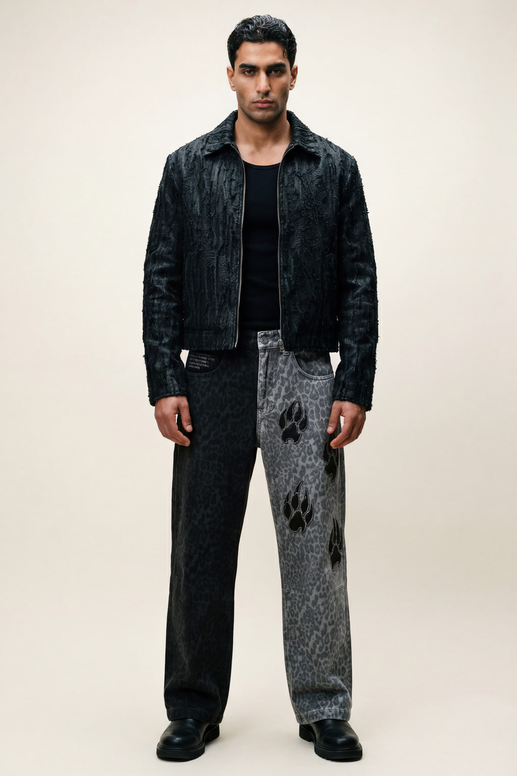 Faithful Flashstep: Unshaken Steps In God's Sovereignty Leopard Denim (PREORDER)